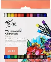 [MONT MARTE] Watersoluble Oil Pastels 24-Pieces Set