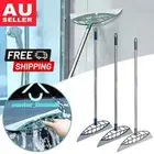 Hand Push Sweeper Broom Wiper Squeegee Floor Window Brush Pet Hair Clean Tool AL