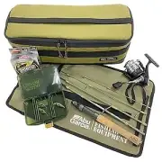 Abu Garcia Trout Lure Set Fishing Entry Kit Olive_