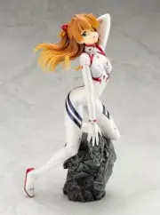 Kotobukiya Asuka Shikinami Langley White Plugsuit 1/6 Figure Statue USA Seller