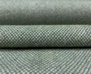 3.625 yd Maharam Firma Lineage Green White & Yellow Wool Upholstery Fabric