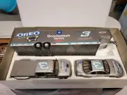 DALE EARNHARDT 1 of 1004 2001 SILVER OREO RACE CAR CREW CAB SHOW TRAILER MINT