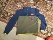 Polo Sport Ralph Lauren USA Camo Fleece Pullover RLPC67 Men’s Size Small