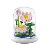 Flower Building Blocks Kits Home Office Decoration - Style 4
