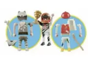 Playmobil 9854 Multi Play Figure Man Racer/Caveman/Painter New in Package