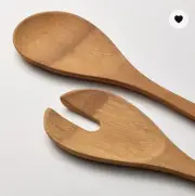IKEA GRÖNSAKER 2-piece Salad Serving Set Bamboo 604.812.42