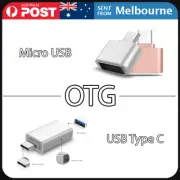 OTG Adapter Male [Micro USB] [USB Type C] to Female USB for Android Phone Mobile