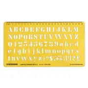 Alphabet Lettering Template Drafting Tools English Letter Alphabets Stencil