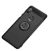 360�� Adjustable Metal Ring Kickstand Magnetic PC Protective Case for Xiaomi Redmi Note 5