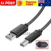 Universal USB Cable for Printer Brother Canon Dell Epson HP Male Type A to B