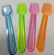 MINI SPOONS x 40 GELATO ICE CREAM YOGHURT TASTING DESSERT PARTY SPOON re usable