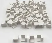 Lego 100 New White Panels 1 x 1 x 1 Corner Parts