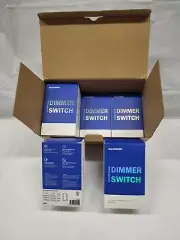 Light Switches-Dimmers (6 pack) LEGRP Digital for 300W Dimmable LED/CFL Lights
