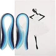 DOITOOL 1 Set DIY Paper Quilling Kit Strips Quilling Winding Tool for Craft Projects Scrapbooking and Home Decor for School and DIY Enthusiasts