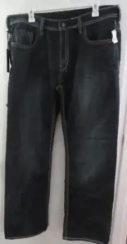 New w/Tags MEN'S BUFFALO JEANS DAVID BITTON Driven-X Basic Straight Size 36x32