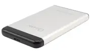 Oxhorn USB 3.0 USAP 2.5 SATA HDD SSD Enclosure Silver USB3.0 Cable (included) 2YR WTY
