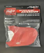 Rawlings Baseball Batter’s Helmet Extension Mach EXT Red Left