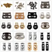 Cord Spherical Stopper Locks Single Double Twin Hole Toggles for Bags Luggage