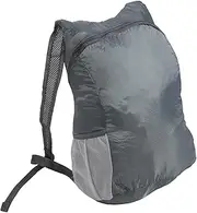 Generic Foldable Lightweight Backpack Compact Design for Travel Capacity Durable Nylon Construction Easy to Carry for Men Women Grey Color