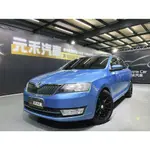 正2014年式 SKODA RAPID 1.4 TSI 泰坦藍 汽油