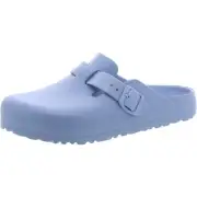 Birkenstock Womens Blue Casual Slip On Flat Mules Shoes 39 BHFO 5750