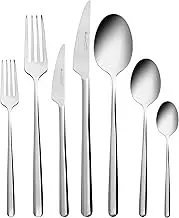Karaca Boreas 12 Person Cutlery Set, 84 Pieces, High-Quality Stainless Steel Tableware Ensemble for Exquisite Tableware