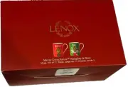 BRAND NEW LENOX MERRY GRINCHMAS MUGS NAUGHTY NICE SET OF 2 $50 CUPS GRINCH TEA