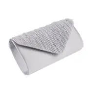 Women Evening Bag Satin Bridal Ladies Day Clutch Envelope Handbag Wedding Bag Lady Crossbody Mini Bag