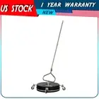 15" Pressure Washer Surface Cleaner 4000 PSI W/ 2 Extension Wand Attachment Kit