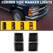 For 94-98 Chevy C/K 1500 2500 3500 Full LED Sequential Corner Side Marker Lights (for: Chevrolet)