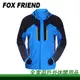 【全家遊戶外】㊣Fox Friend 狐友 男款GORE-TEX二合一配色機能外套 M、L、XL、XXL 亮藍色 1125-3/防水 保暖 防風 羽絨衣 羽絨外套