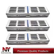 Cassette Instruments Tray Autoclavable Sterilization Box Dental Tools