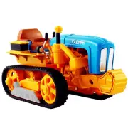 Farm Tractor Diecast Tractor Toy Farming Vehicle Toys Gifts for Kids Boys Yellow