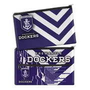 Fremantle Dockers Freo AFL QUALITY LARGE Pencil Case for School Work Stationary