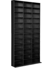 [Artiss] Bookshelf CD Storage Rack in Bert Black