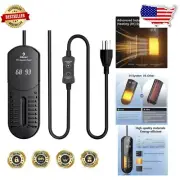 500W Submersible Aquarium Heater with Induction & LED Display for 90-130 Gallons