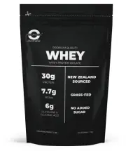 2KG 100% WHEY PROTEIN ISOLATE UNFLAVOURED - PURE AU GRASS-FED WPI 2 x 1KG