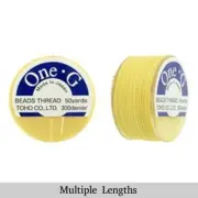 Light Yellow One-G Toho Beading Thread 50/125/250yd
