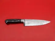 Handmade Damascus Steel S Chef Knife Buffalo Horn Gripe With Sheath S463
