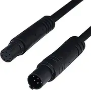 tunghey Dash Cam Rear View Camera Extension Cord, 8 Pin Extension Cable for Car Backup Camera/Reverse Car Recorder (4M)