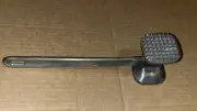 Vintage 1970s Cast Aluminum Classic Meat Tenderizer Mallet Hammer