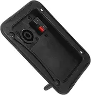 LALADEFIEE Stage Speakers and Speaker Connection Board Wire Connecting Loudspeaker Board Stage Performance Supply Stereo Use Connectors Loudspeaker Acoustic Components Black