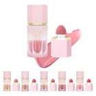Liquid Contour Makeup Waterproof Non Greasy Liquid Blusher with Sponge Head