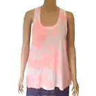 SUNDRY Size 4 S Tank Top Tie Dye Scoop Neck Racerback Peach Tunic