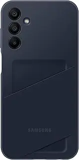 [Samsung] Galaxy A15 5G Card Slot Phone Case, Protective TPU Cover with ID Pocket Holder, Finger Tap Control for Credit Card Payment, US Version, EF-OA156TBEGUS, Black