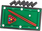 Kisangel Desktop Mini Billiard Table Game Mini Pool Table Toys Family Party Game for Boys and Girls Adults