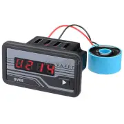 1X AC 220V Generator Digital Volt Amp Watt Hour Power Frequency Meter Tester