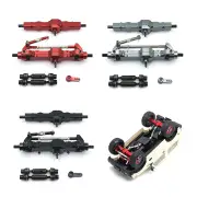 Metal Upgrade Kit Front Rear Bridge Drive Shaft for WPL 1/10 C74 1/16 RC Car Parts