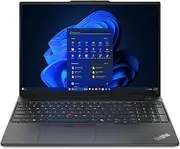Lenovo ThinkPad E16 Gen 2 2025 Business Laptop 16" WUXGA IPS 12-Core Intel Ultra 7 155U 16GB DDR5 512GB SSD Intel Graphics Thunderbolt 4 Wi-Fi 6 Backlit Keyboard Fingerprint Win11 Pro w/ONT 32GB USB