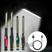 25-LED Work Light COB Inspection Lamp Magnetic Torch USB Rechargeable Car